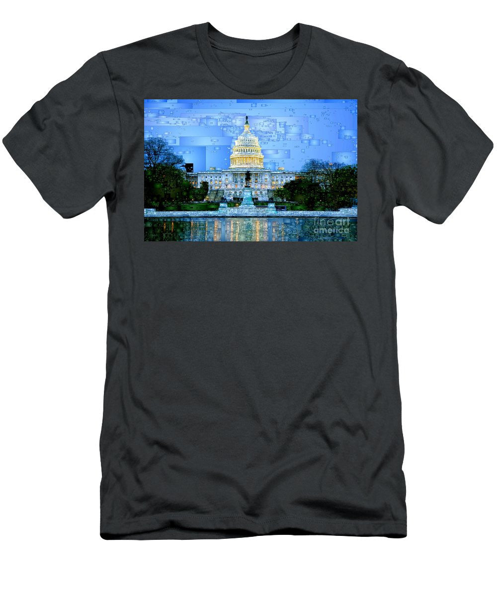 Men's T-Shirt (Slim Fit) - Capitol In Washington D.c