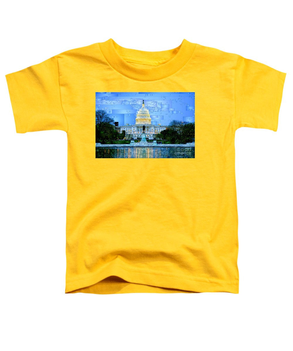 Toddler T-Shirt - Capitol In Washington D.c