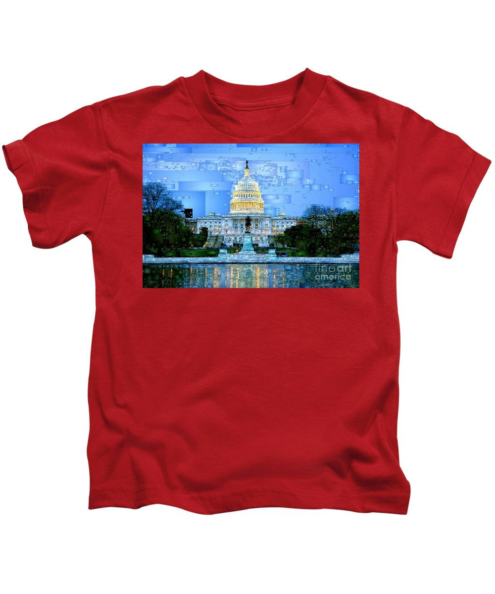 Kids T-Shirt - Capitol In Washington D.c