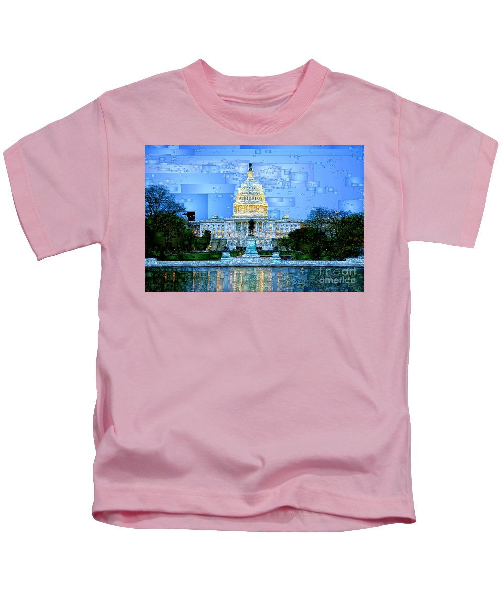 Kids T-Shirt - Capitol In Washington D.c