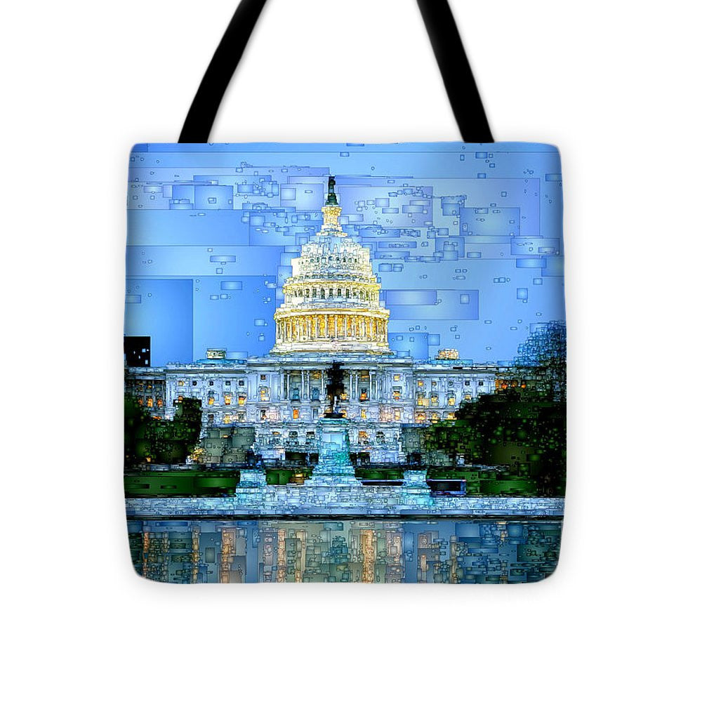 Tote Bag - Capitol In Washington D.c