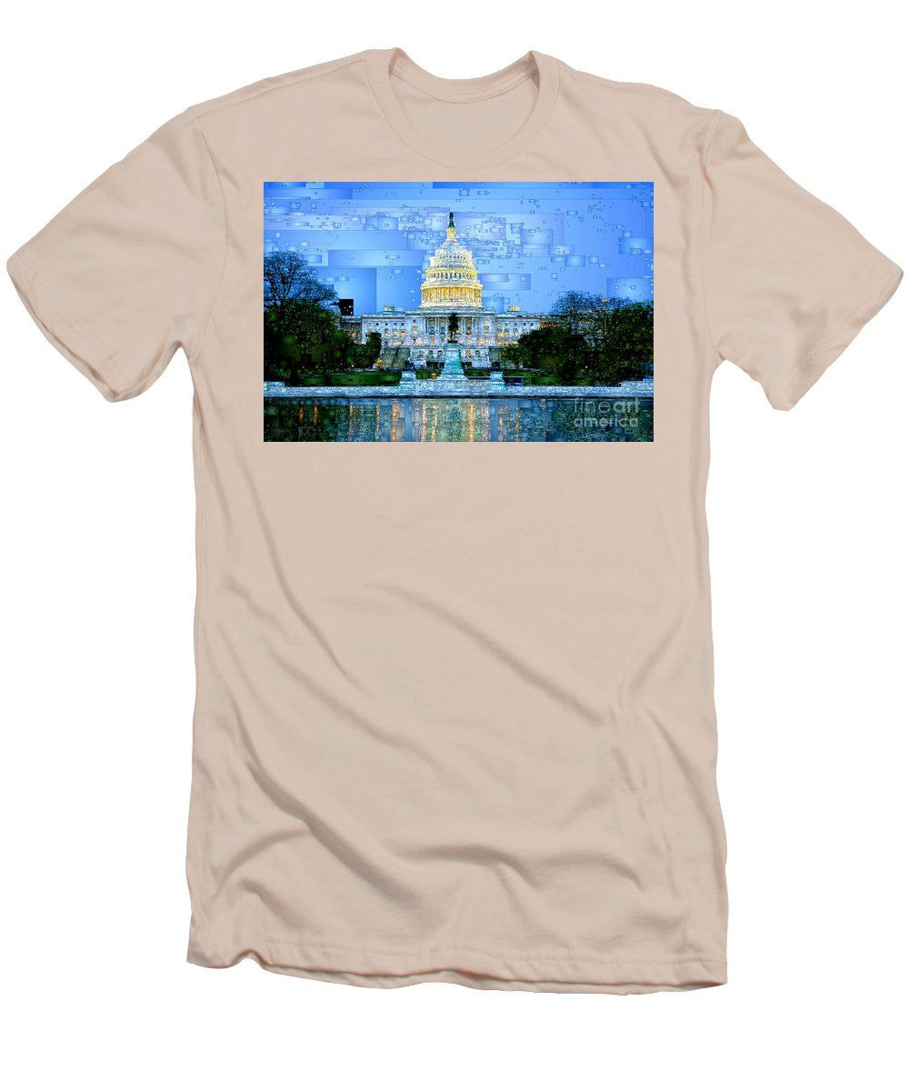 Men's T-Shirt (Slim Fit) - Capitol In Washington D.c