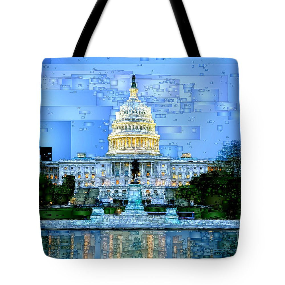 Tote Bag - Capitol In Washington D.c