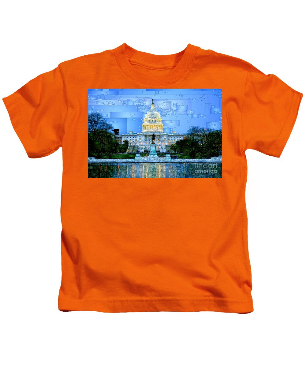 Kids T-Shirt - Capitol In Washington D.c