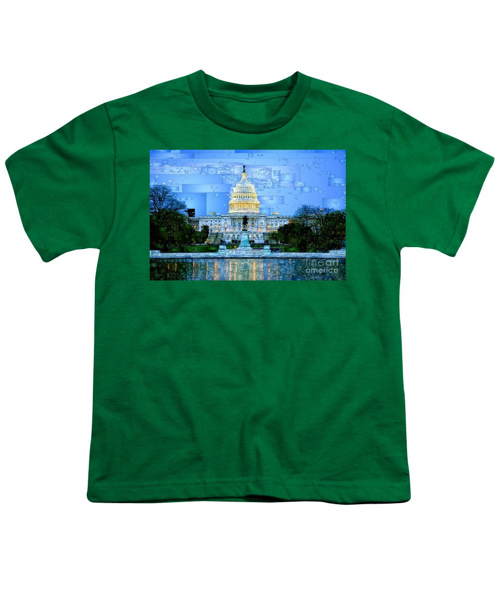 Youth T-Shirt - Capitol In Washington D.c