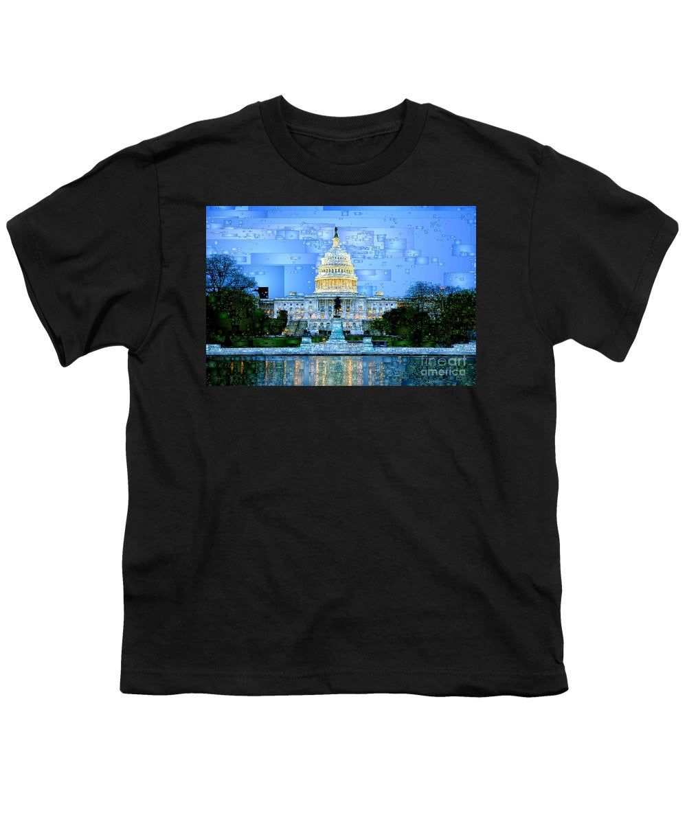 Youth T-Shirt - Capitol In Washington D.c