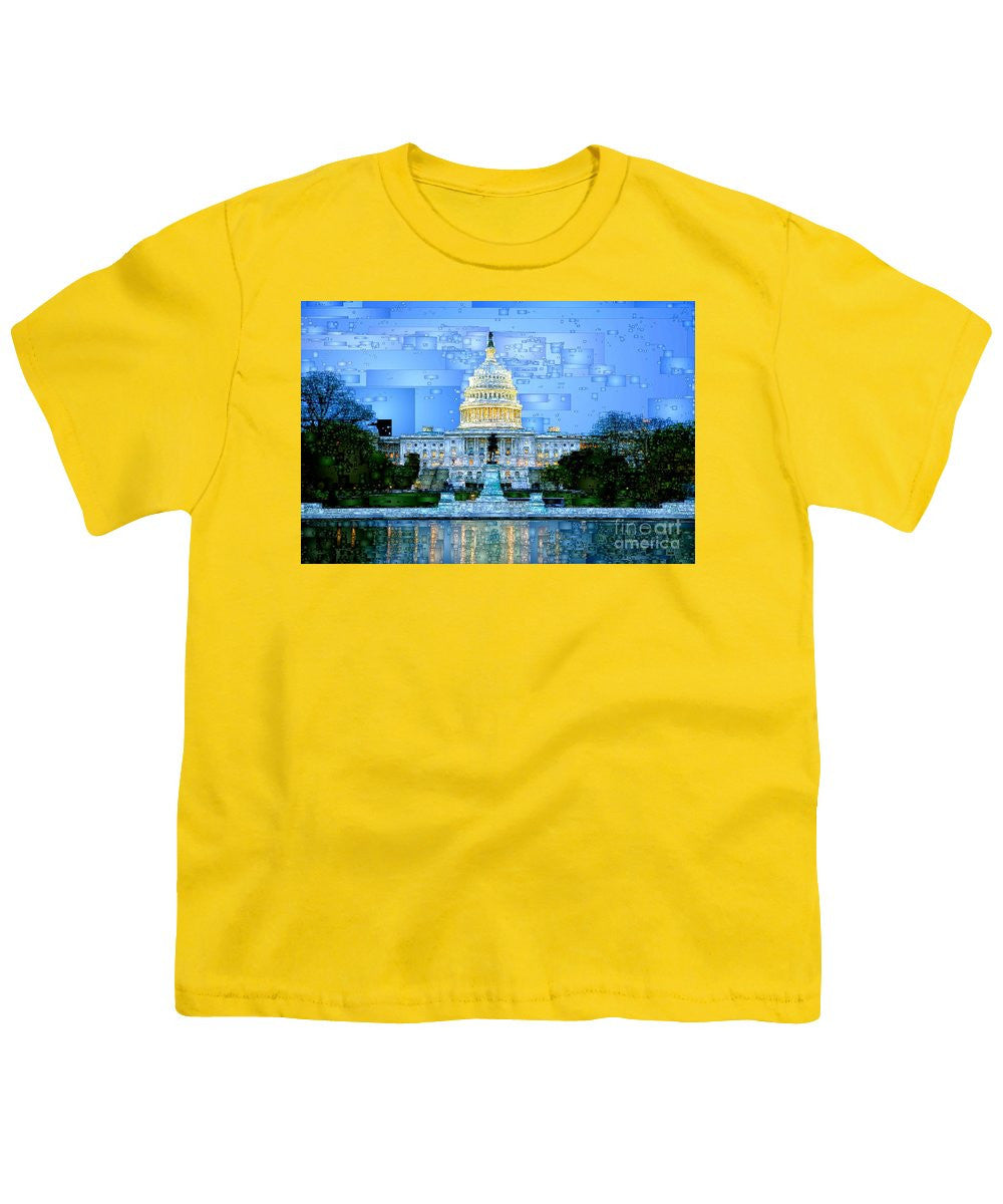 Youth T-Shirt - Capitol In Washington D.c