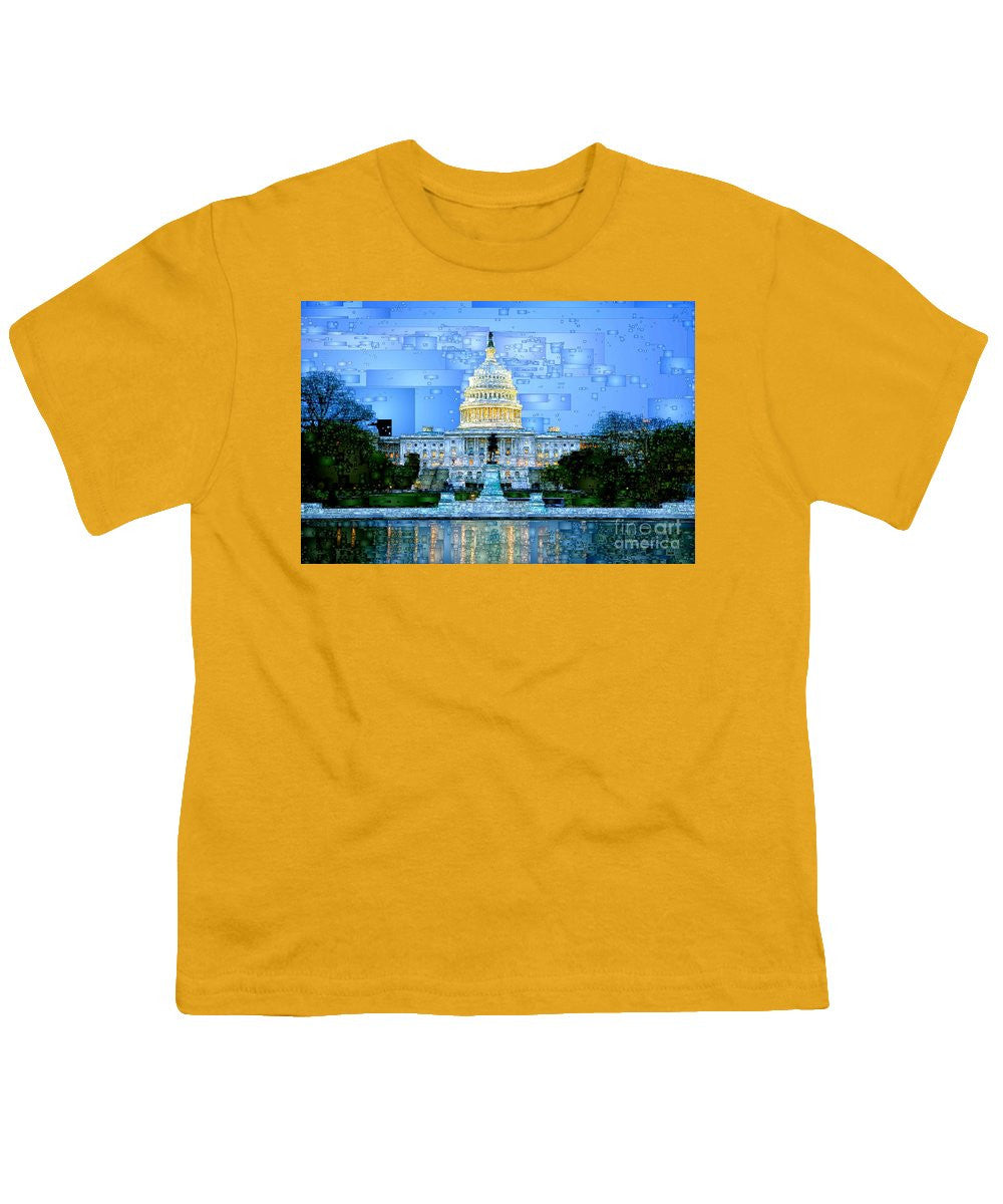 Youth T-Shirt - Capitol In Washington D.c