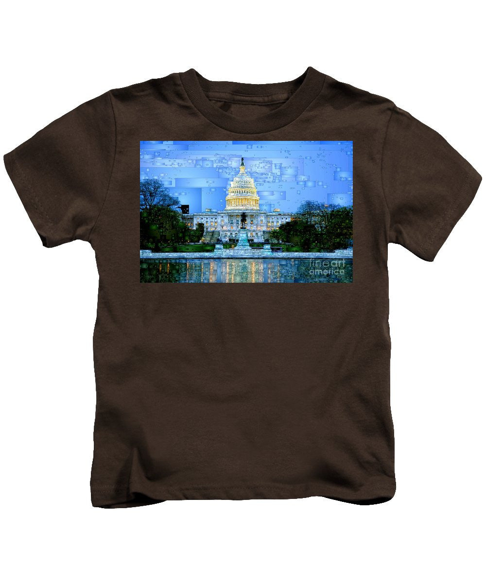 Kids T-Shirt - Capitol In Washington D.c