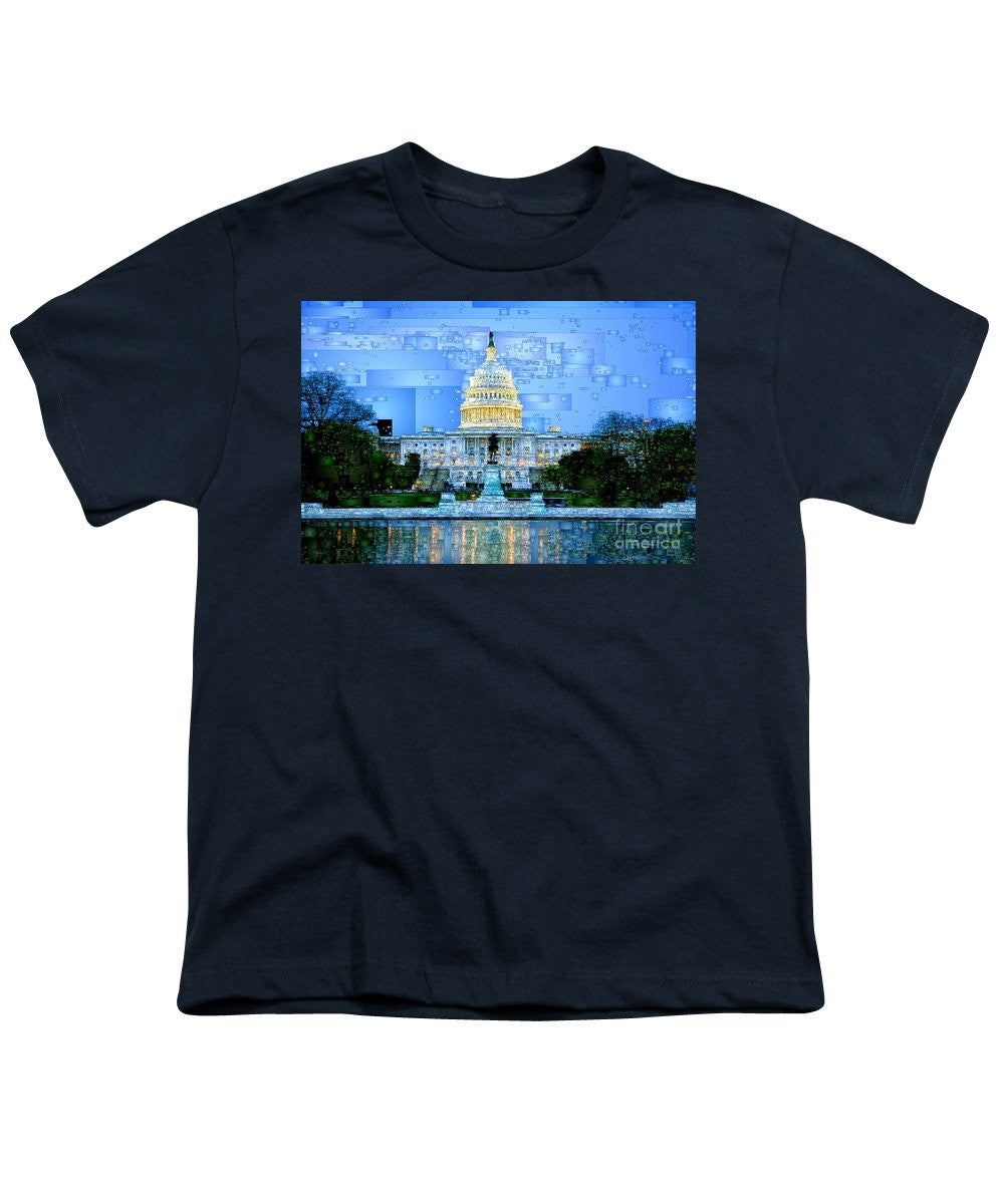 Youth T-Shirt - Capitol In Washington D.c