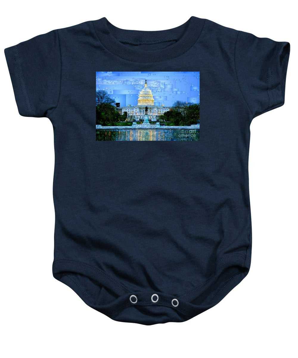 Baby Onesie - Capitol In Washington D.c