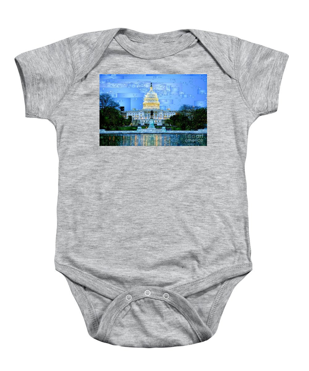 Baby Onesie - Capitol In Washington D.c