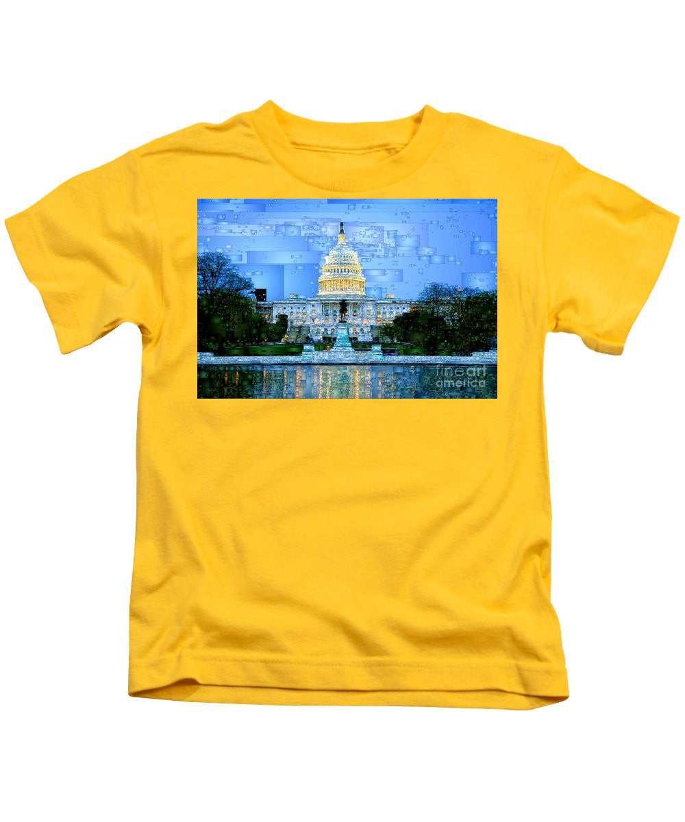 Kids T-Shirt - Capitol In Washington D.c