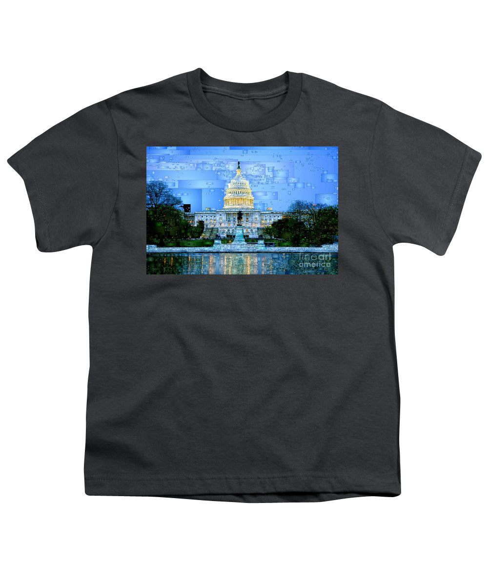 Youth T-Shirt - Capitol In Washington D.c