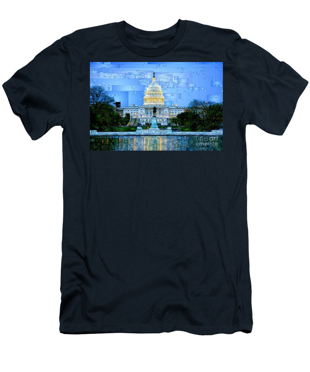 Men's T-Shirt (Slim Fit) - Capitol In Washington D.c