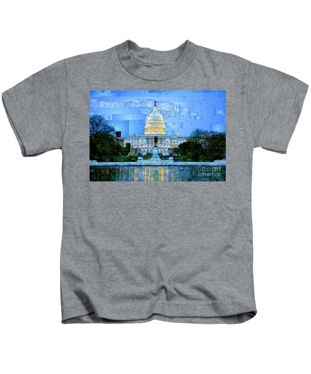 Kids T-Shirt - Capitol In Washington D.c