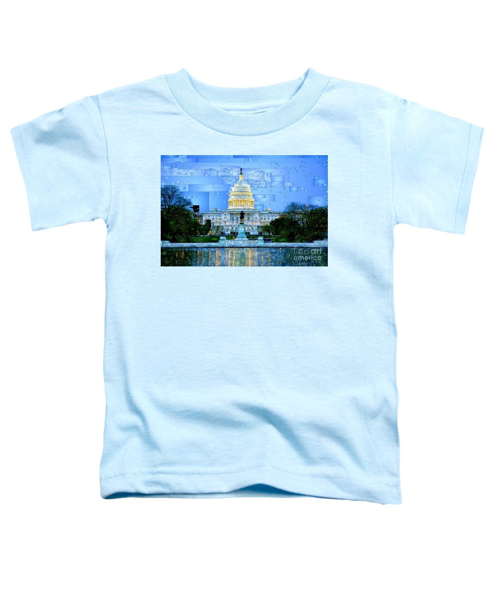 Toddler T-Shirt - Capitol In Washington D.c