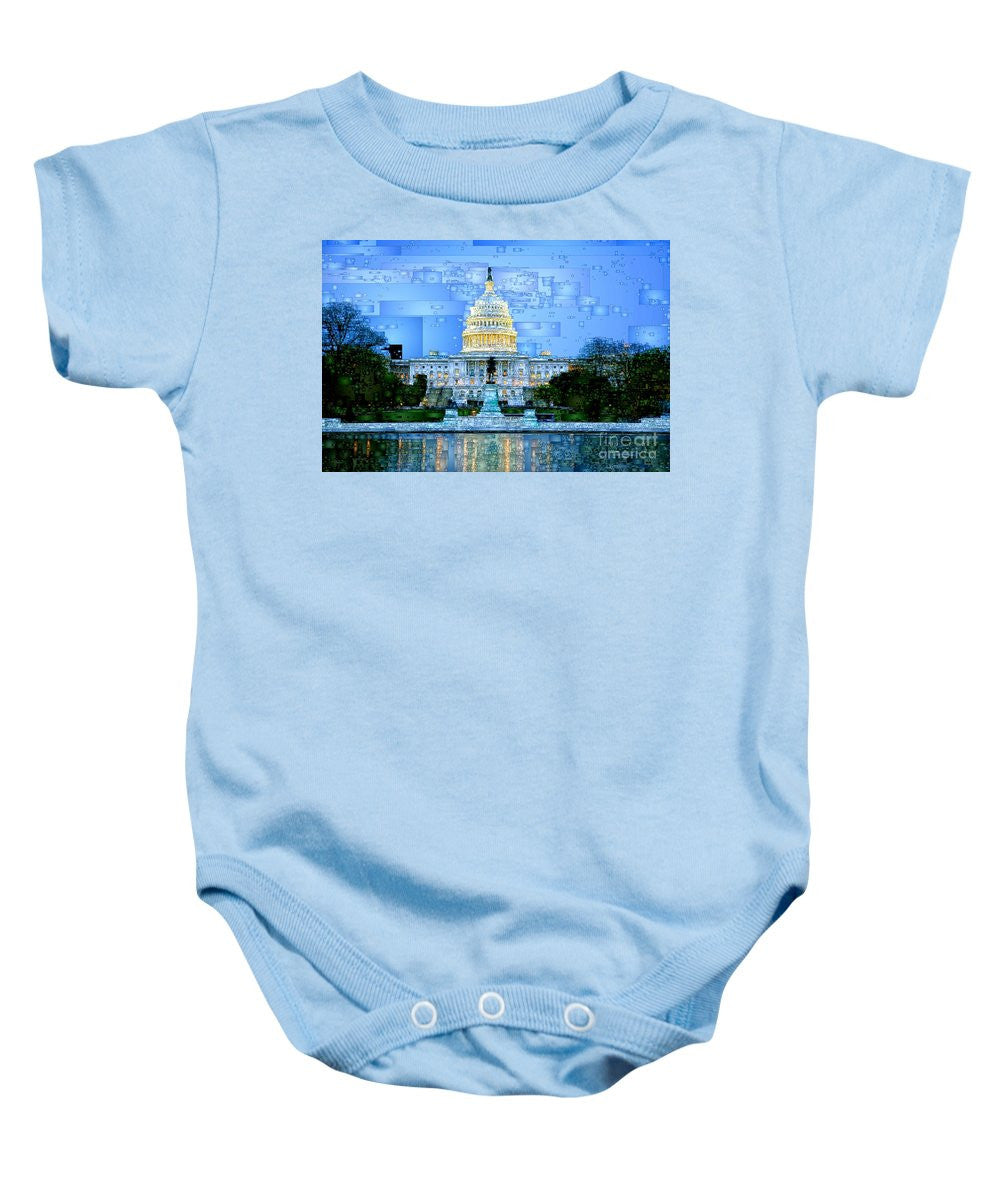 Baby Onesie - Capitol In Washington D.c