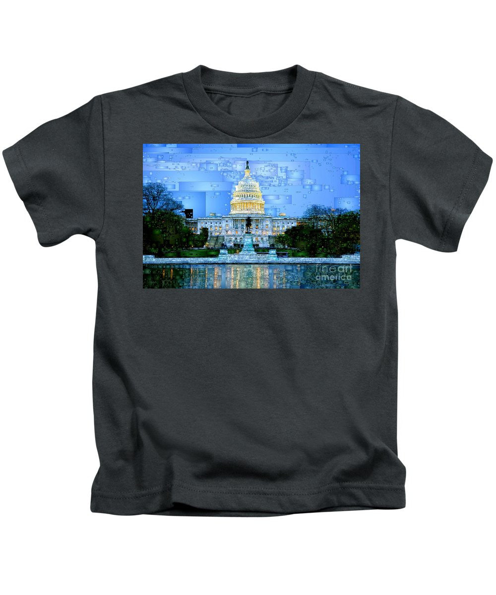 Kids T-Shirt - Capitol In Washington D.c