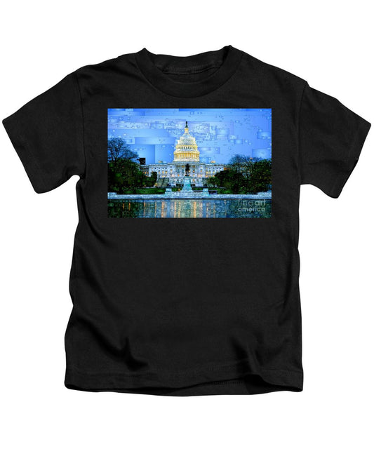 Kids T-Shirt - Capitol In Washington D.c