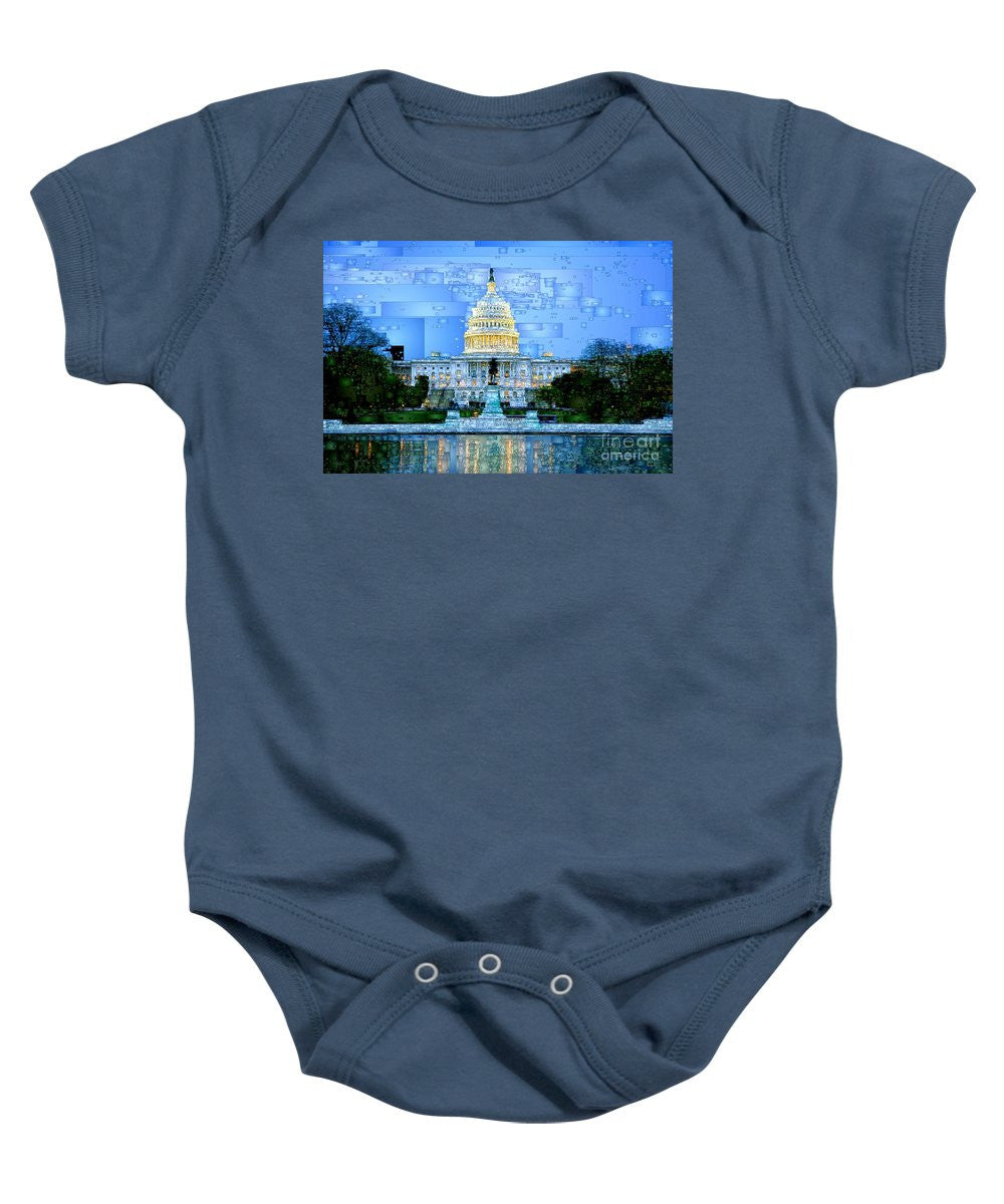 Baby Onesie - Capitol In Washington D.c