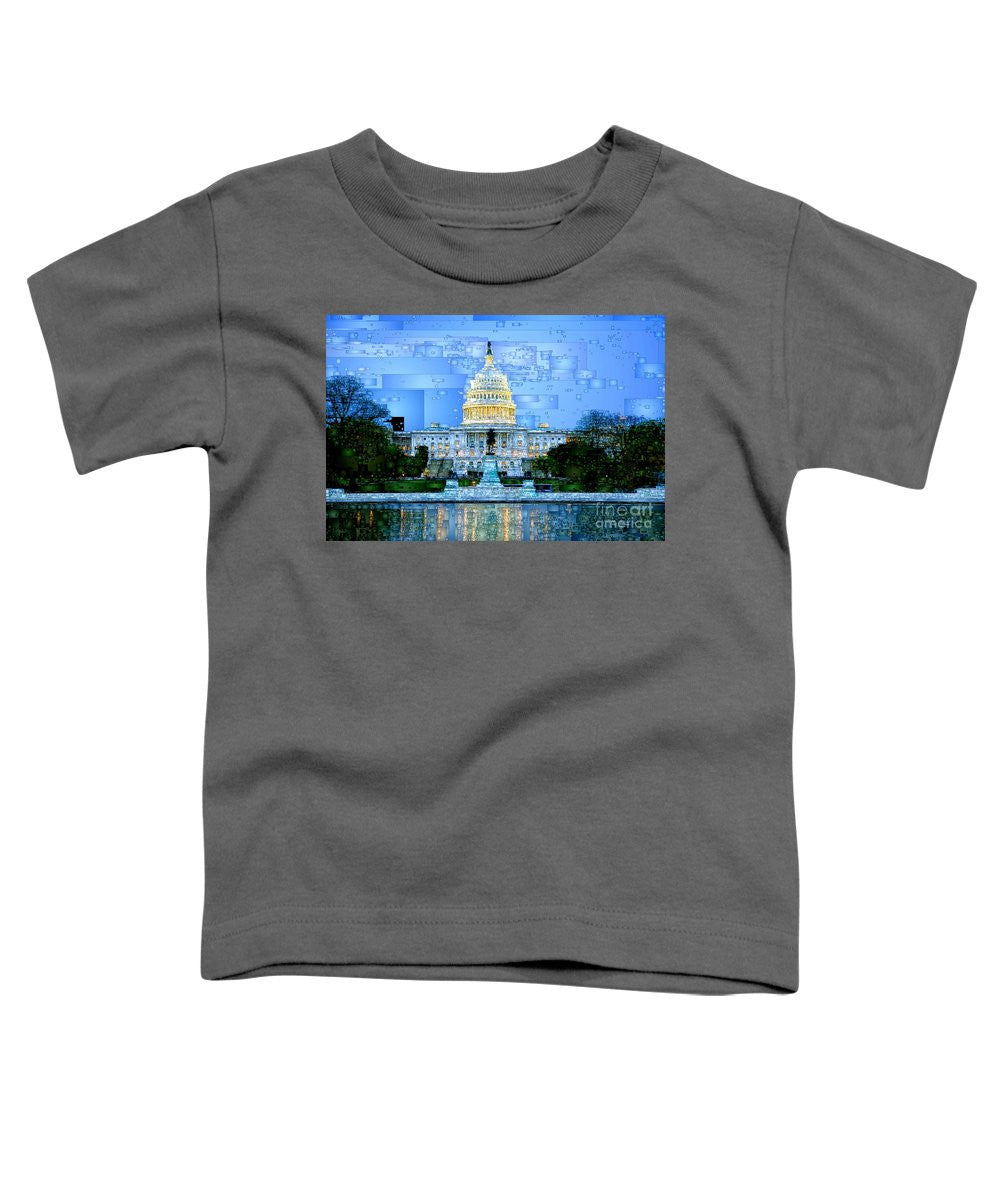 Toddler T-Shirt - Capitol In Washington D.c