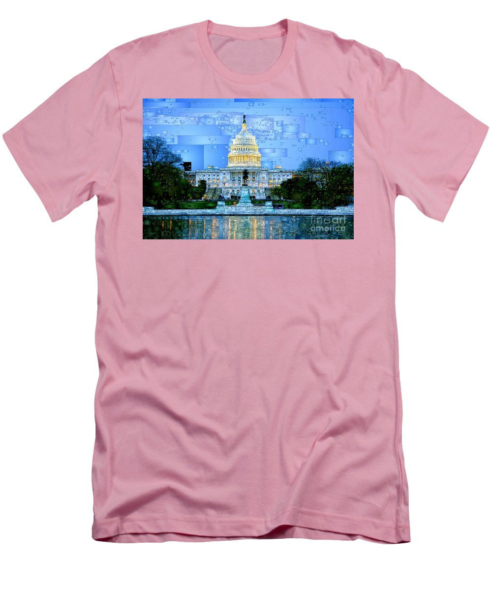 Men's T-Shirt (Slim Fit) - Capitol In Washington D.c