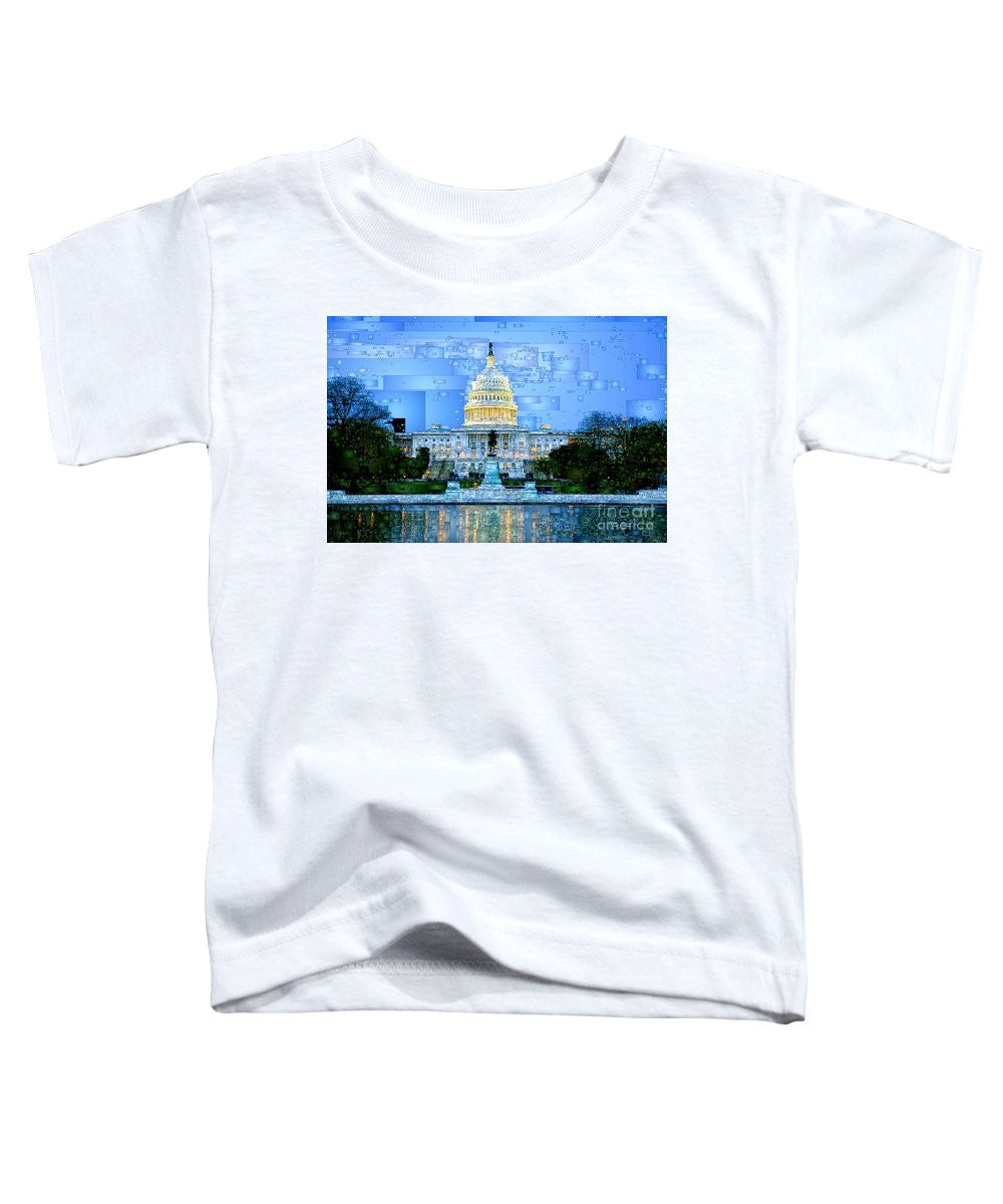 Toddler T-Shirt - Capitol In Washington D.c