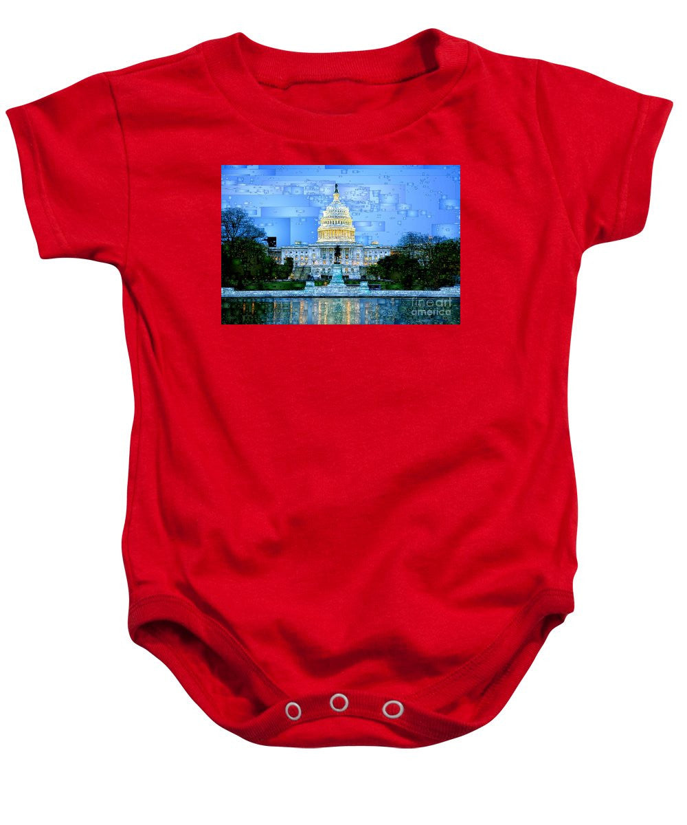 Baby Onesie - Capitol In Washington D.c