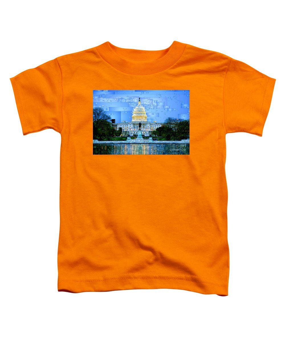 Toddler T-Shirt - Capitol In Washington D.c