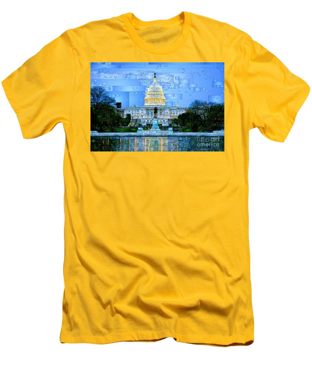 Men's T-Shirt (Slim Fit) - Capitol In Washington D.c