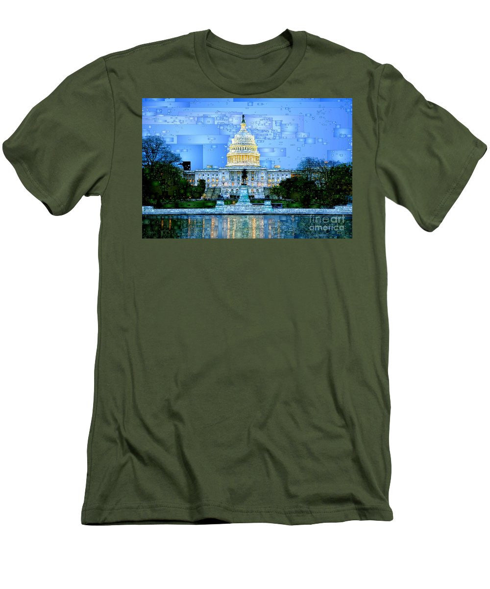 Men's T-Shirt (Slim Fit) - Capitol In Washington D.c