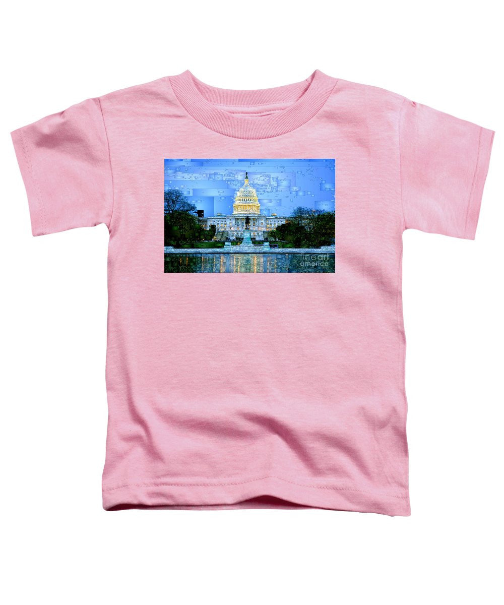 Toddler T-Shirt - Capitol In Washington D.c