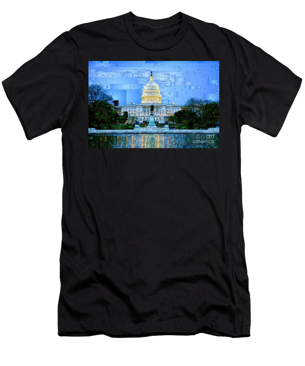 Men's T-Shirt (Slim Fit) - Capitol In Washington D.c