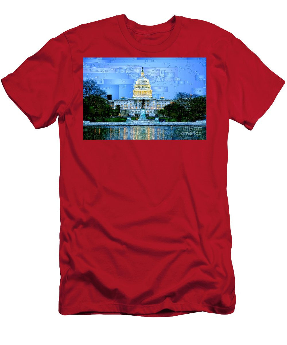 Men's T-Shirt (Slim Fit) - Capitol In Washington D.c