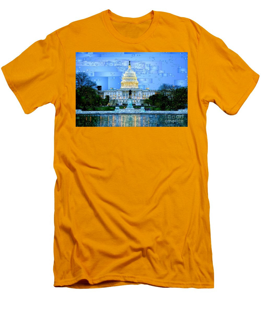 Men's T-Shirt (Slim Fit) - Capitol In Washington D.c