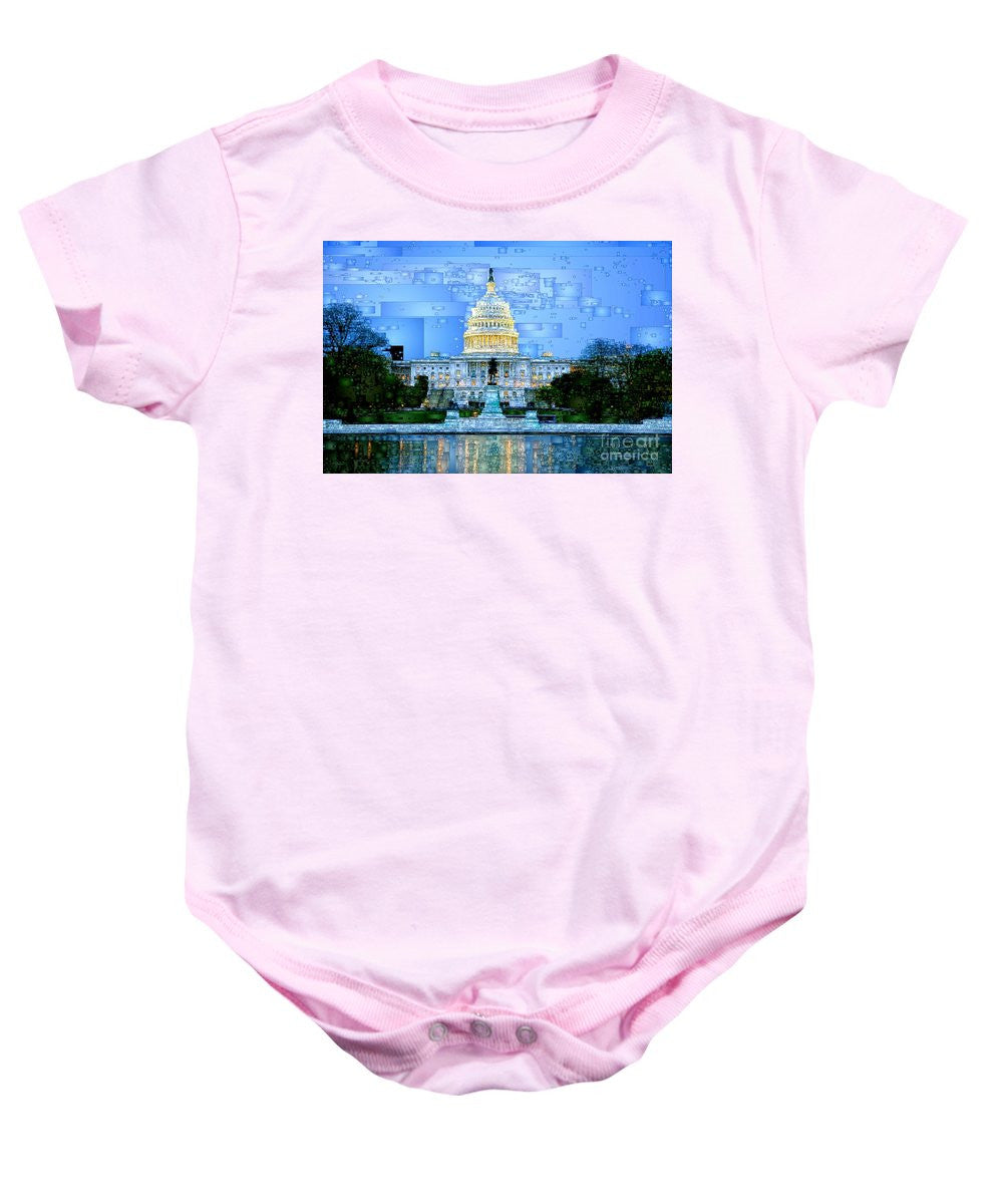 Baby Onesie - Capitol In Washington D.c