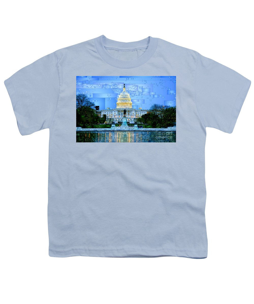 Youth T-Shirt - Capitol In Washington D.c