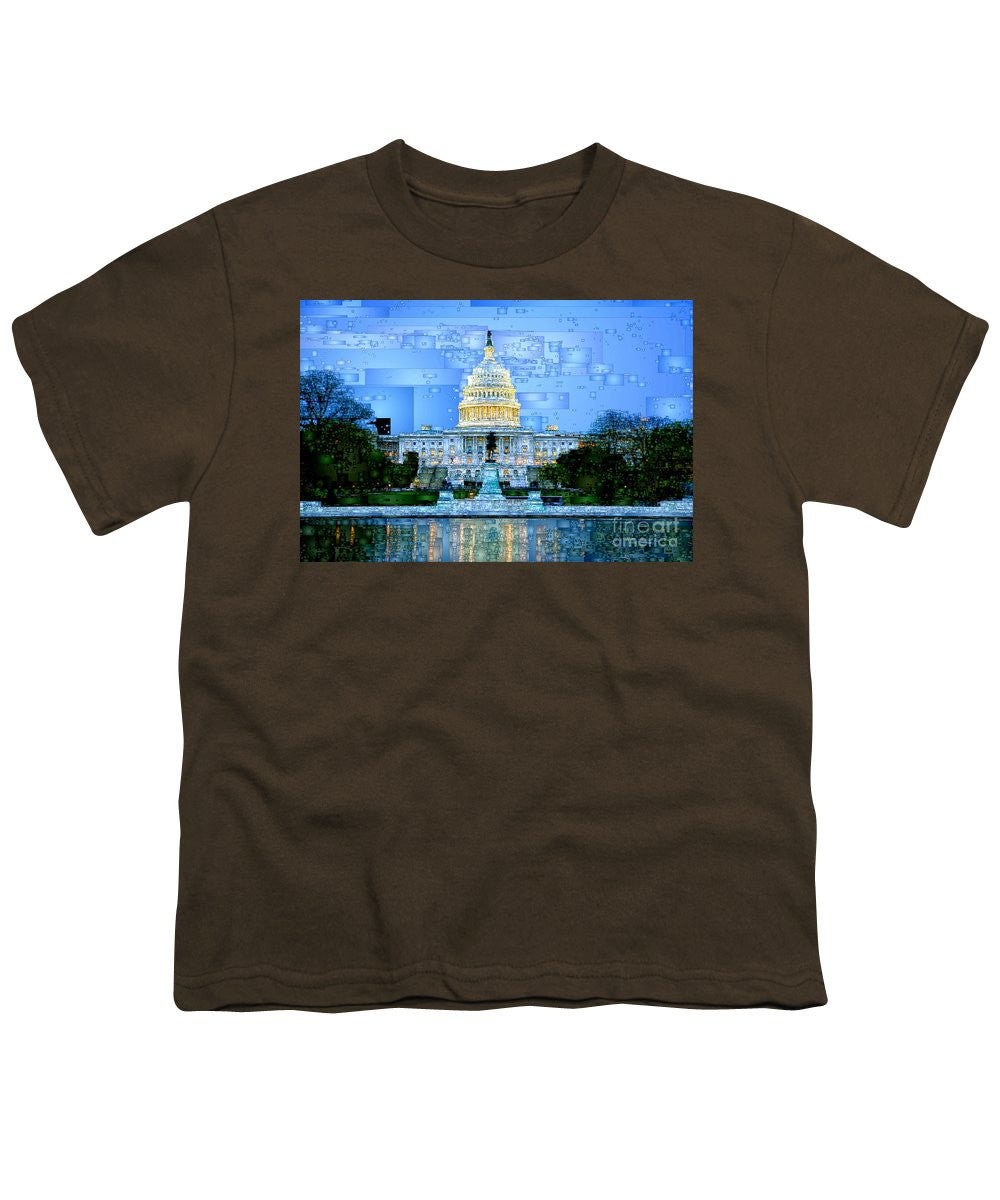 Youth T-Shirt - Capitol In Washington D.c