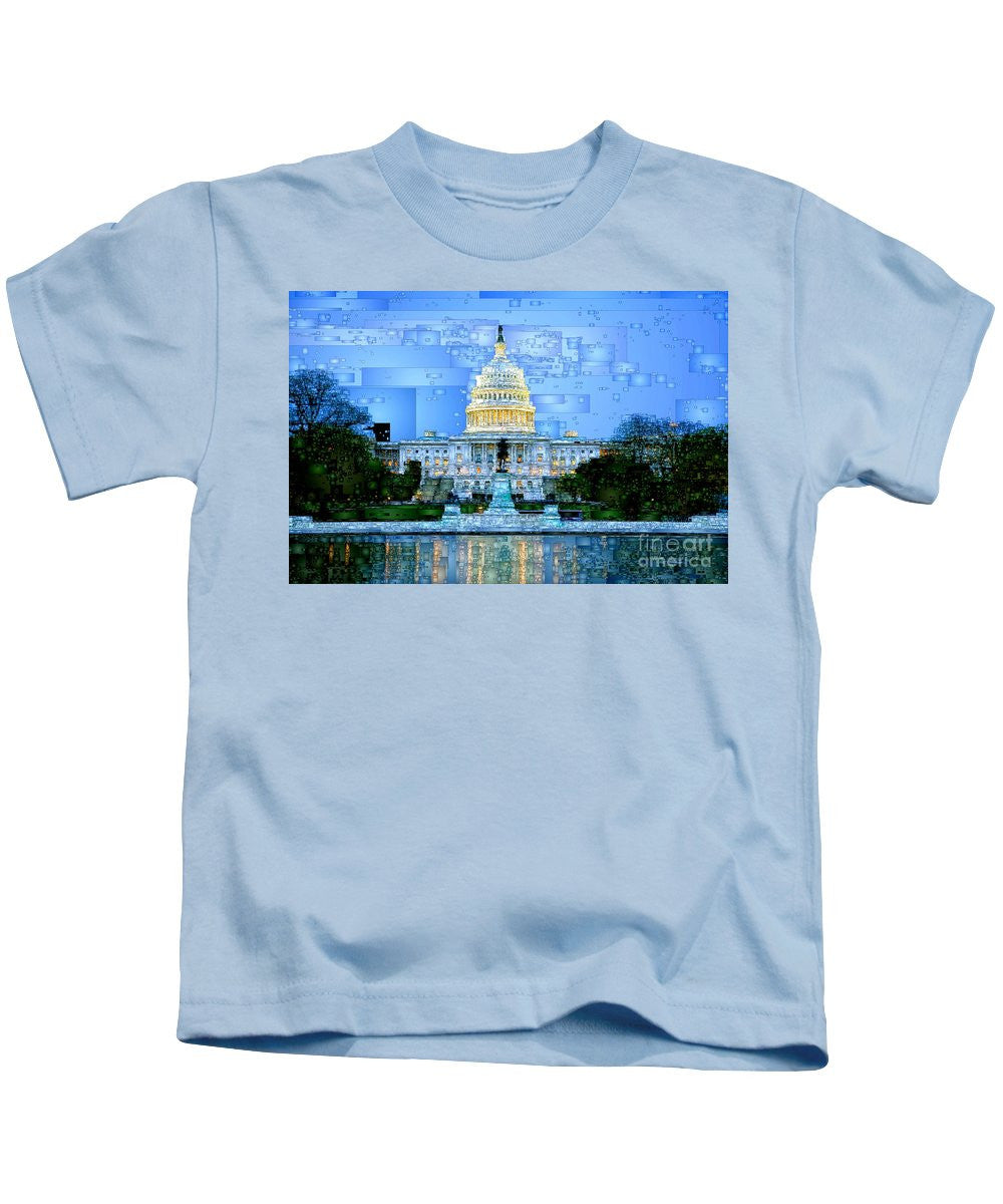 Kids T-Shirt - Capitol In Washington D.c