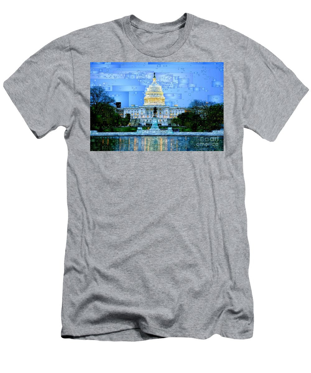 Men's T-Shirt (Slim Fit) - Capitol In Washington D.c