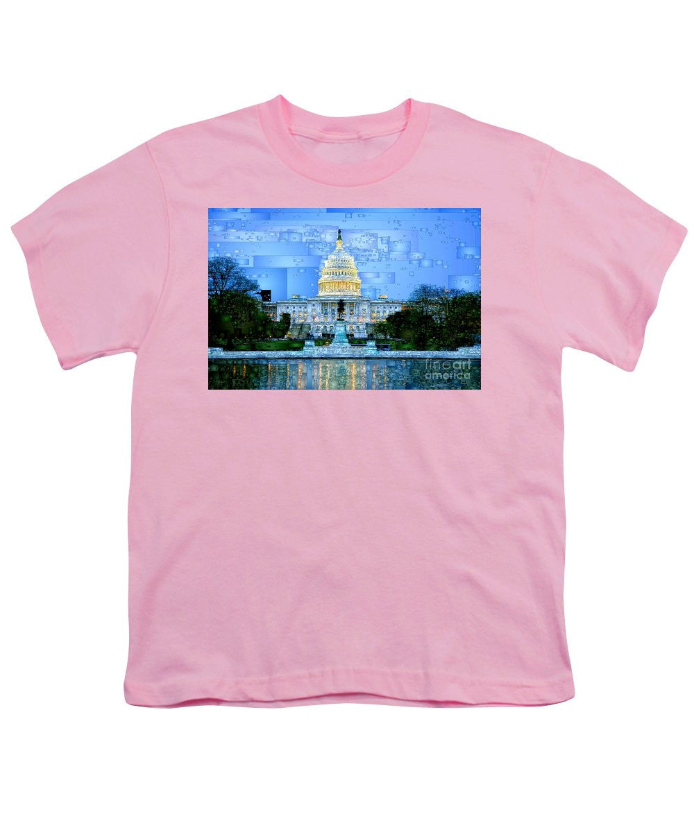 Youth T-Shirt - Capitol In Washington D.c