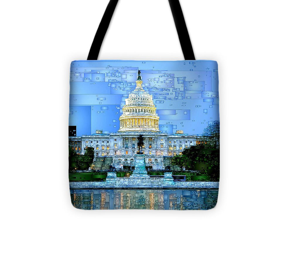 Tote Bag - Capitol In Washington D.c