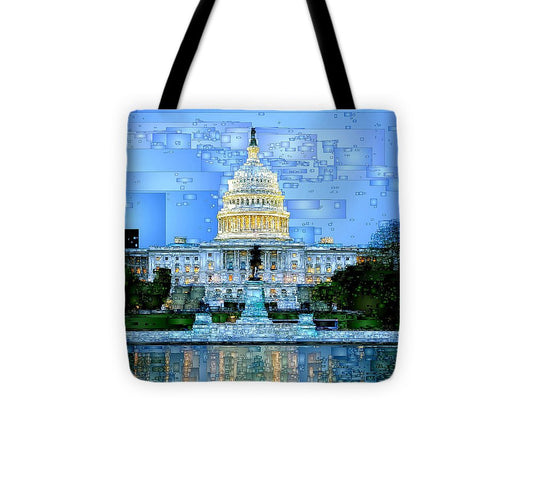 Tote Bag - Capitol In Washington D.c