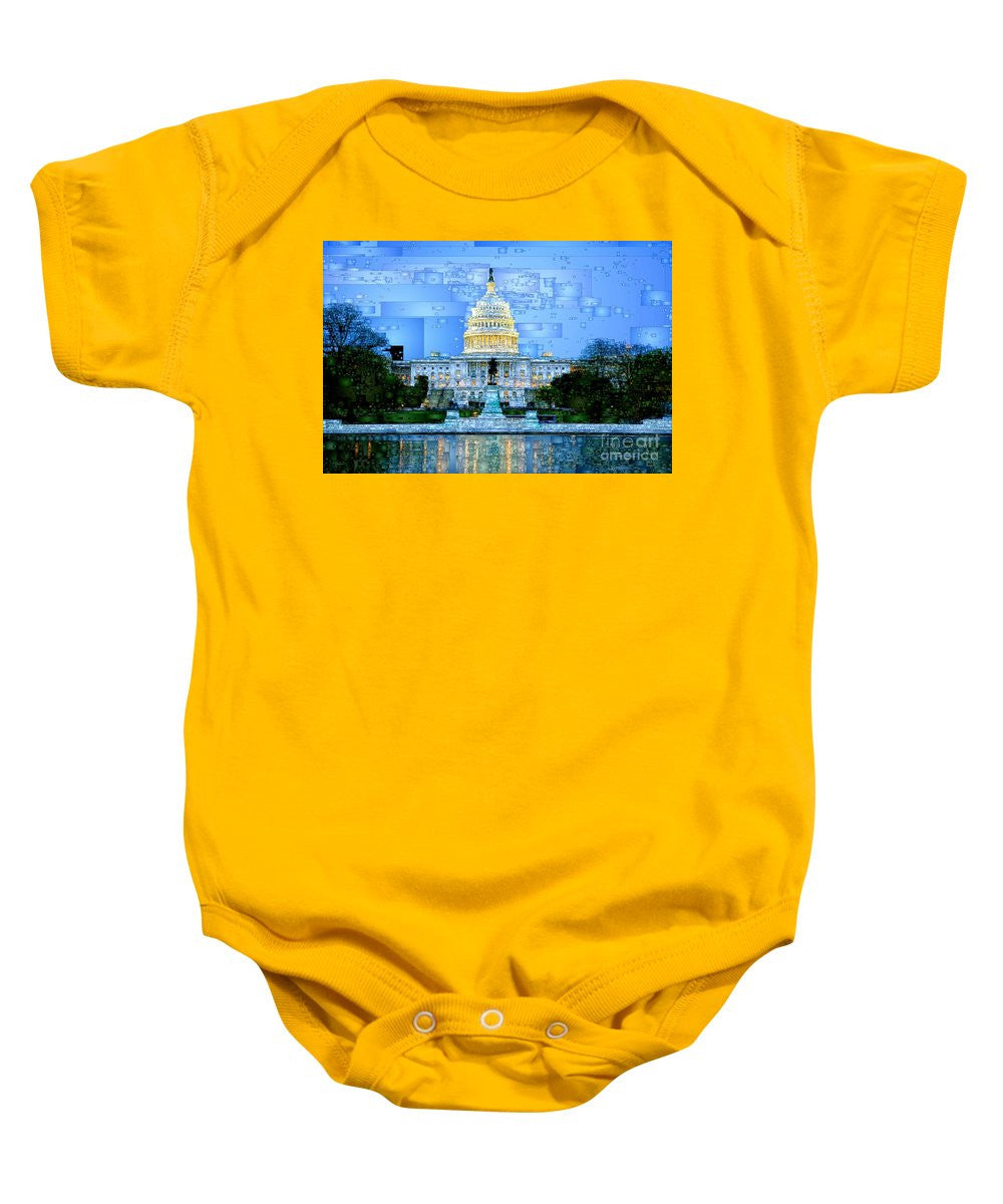 Baby Onesie - Capitol In Washington D.c