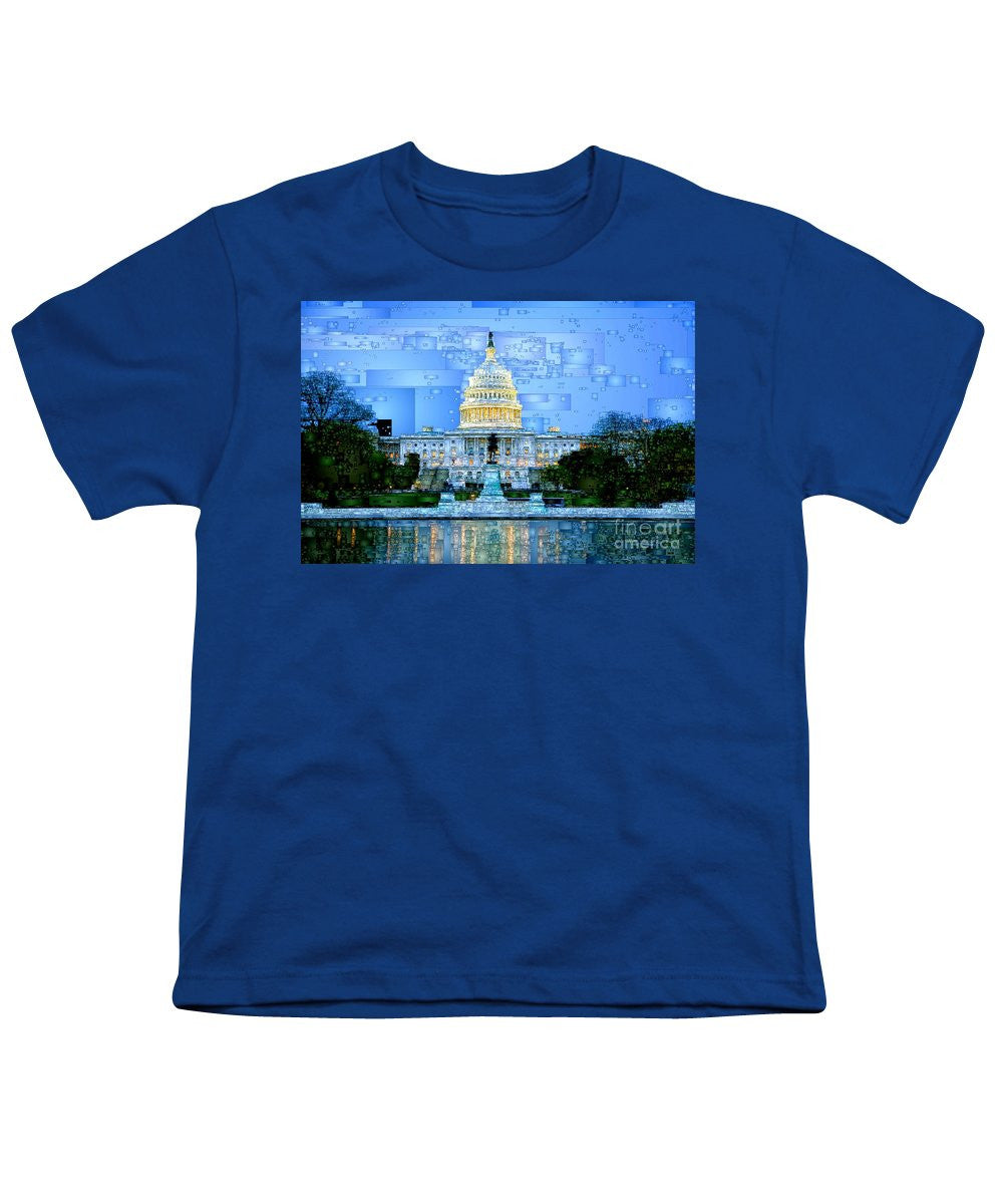 Youth T-Shirt - Capitol In Washington D.c