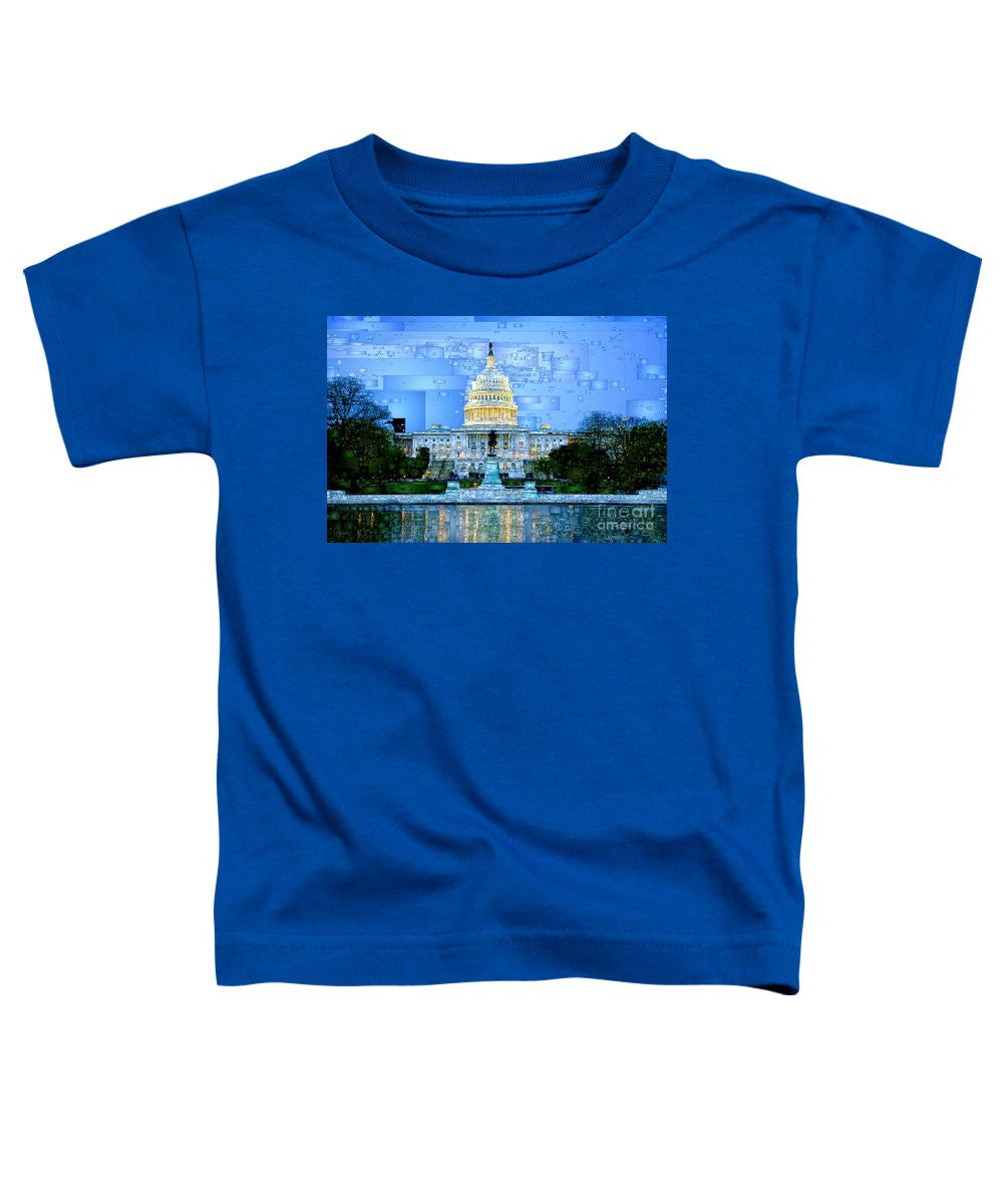 Toddler T-Shirt - Capitol In Washington D.c