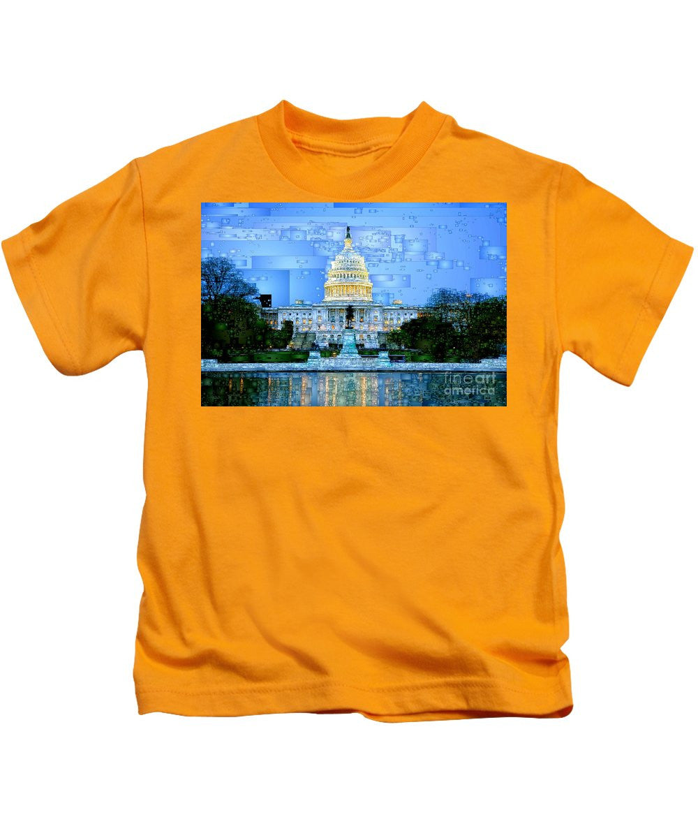 Kids T-Shirt - Capitol In Washington D.c