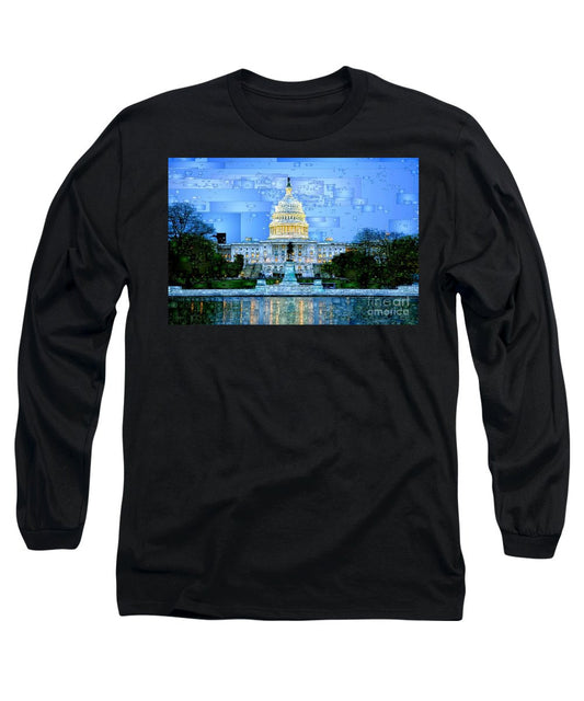 Long Sleeve T-Shirt - Capitol In Washington D.c