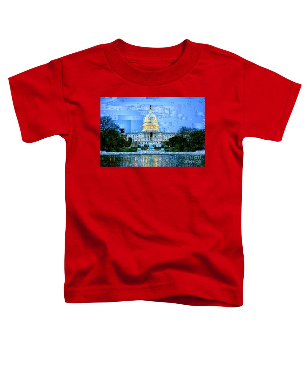 Toddler T-Shirt - Capitol In Washington D.c